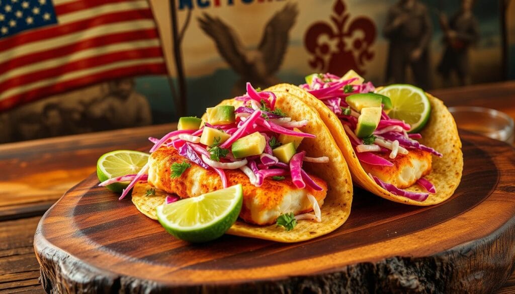 wahoo fish tacos with a revolutionary twist